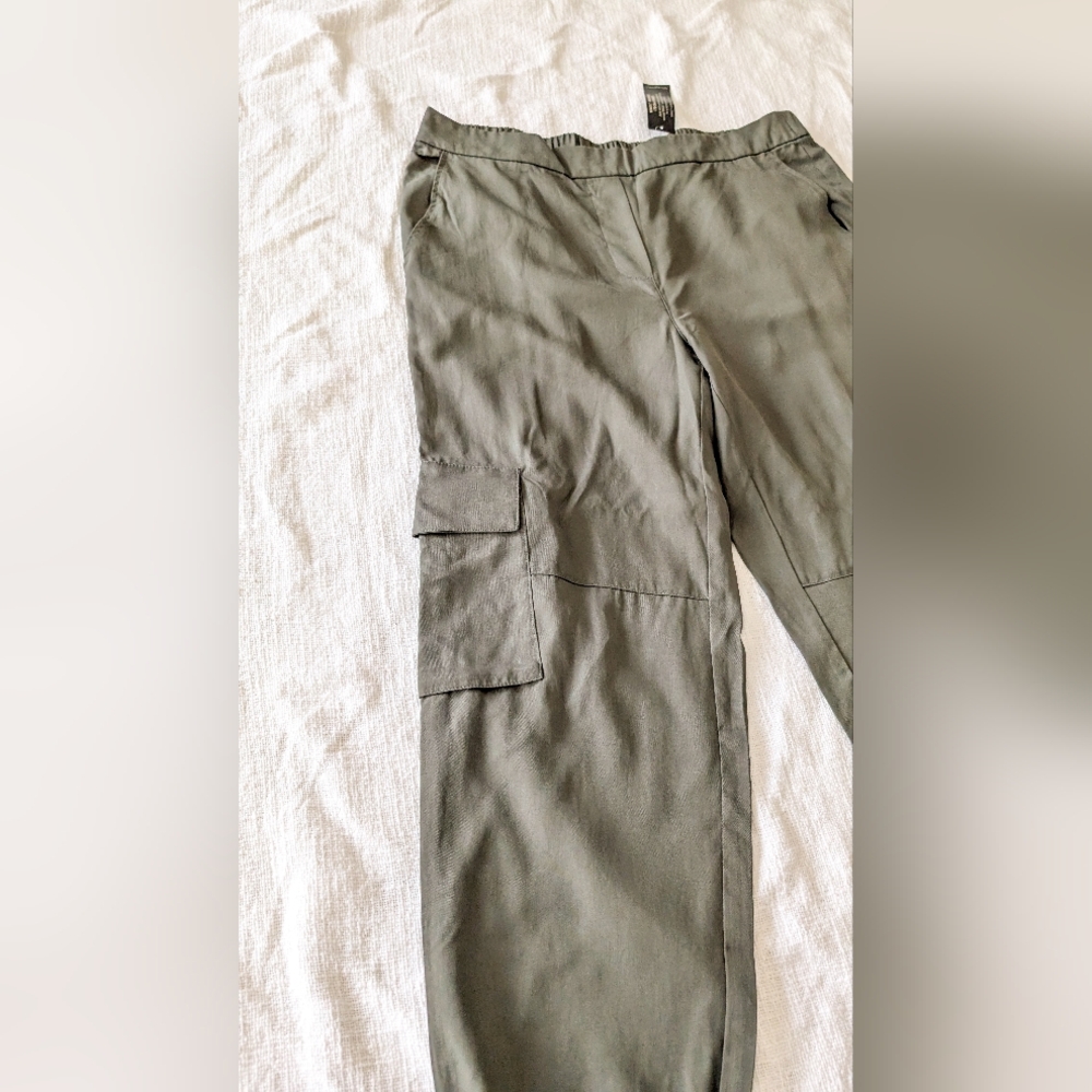 Banana Republic TENCEL Pull-on Joggers, Steel Green Global, Large - Picture 3 of 7